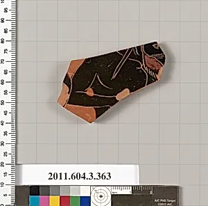 Terracotta fragment of a neck-amphora (jar) by Unknown Artist