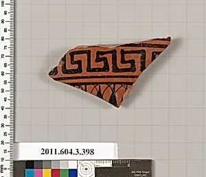 Terracotta fragment of a neck-amphora (jar) by Unknown Artist