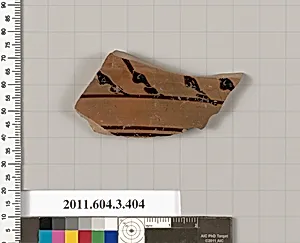 Terracotta fragment of a neck-amphora (jar) by Unknown Artist