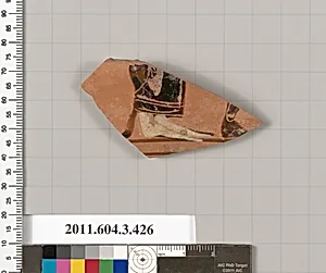 Terracotta fragment of a neck-amphora (jar) by Unknown Artist