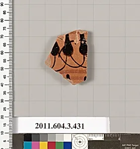Terracotta fragment of a neck-amphora (jar) by Unknown Artist