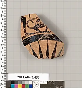 Terracotta fragment of a neck-amphora (jar) by Unknown Artist