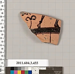 Terracotta fragment of a neck-amphora (jar)