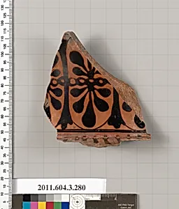 Terracotta fragment of a neck-amphora (jar) by Unknown Artist