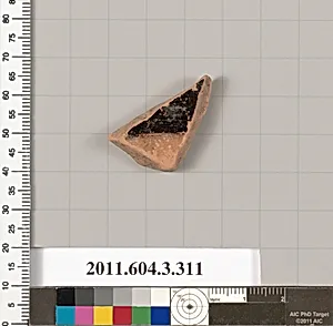 Terracotta fragment of a neck-amphora (jar) by Unknown Artist