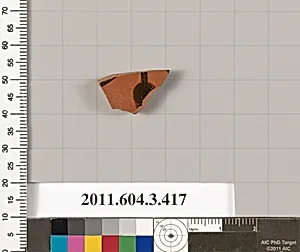Terracotta fragment of a neck-amphora (jar) by Unknown Artist