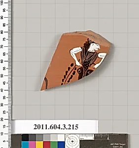 Terracotta fragment of a neck-amphora of Nicosthenic shape (jar) by Unknown Artist
