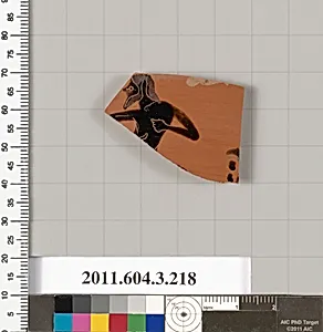 Terracotta fragment of a neck-amphora of Nicosthenic shape (jar) by Unknown Artist