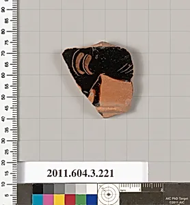 Terracotta fragment of a neck-amphora of Nicosthenic shape (jar) by Unknown Artist