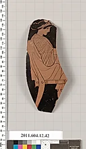 Terracotta fragment of a nestoris (two-handled jar)?