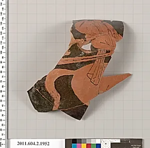 Terracotta fragment of a Nolan neck-amphora (jar) by Unknown Artist