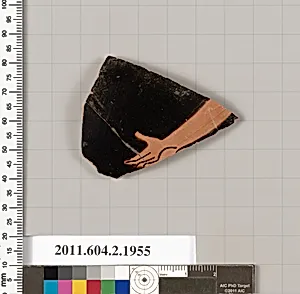 Terracotta fragment of a Nolan neck-amphora (jar) by Unknown Artist