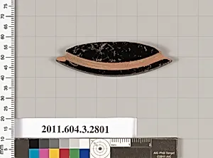 Terracotta fragment of a plate? by Unknown Artist