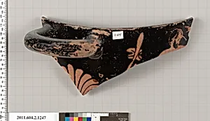 Terracotta fragment of a skyphos (deep drinking cup) by Unknown Artist