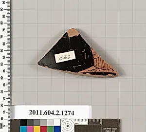 Terracotta fragment of a skyphos (deep drinking cup) by Unknown Artist