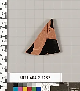 Terracotta fragment of a skyphos (deep drinking cup) by Unknown Artist