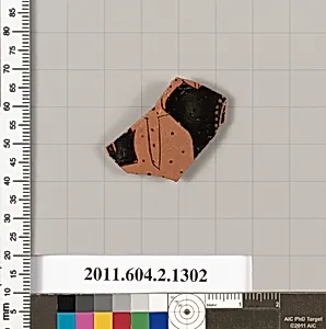 Terracotta fragment of a skyphos (deep drinking cup) by Unknown Artist