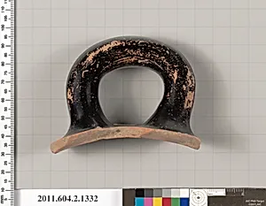 Terracotta fragment of a skyphos (deep drinking cup) by Unknown Artist