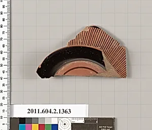 Terracotta fragment of a skyphos (deep drinking cup) by Unknown Artist
