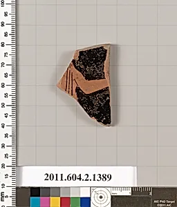 Terracotta fragment of a skyphos (deep drinking cup) by Unknown Artist