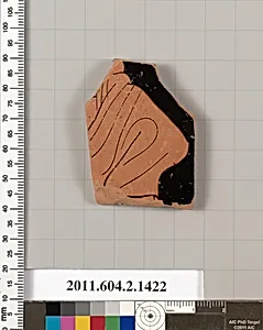 Terracotta fragment of a skyphos (deep drinking cup)