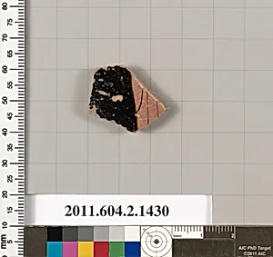 Terracotta fragment of a skyphos (deep drinking cup) by Unknown Artist