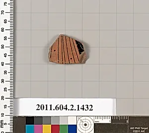 Terracotta fragment of a skyphos (deep drinking cup) by Unknown Artist
