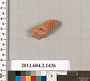 Terracotta fragment of a skyphos (deep drinking cup) by Unknown Artist