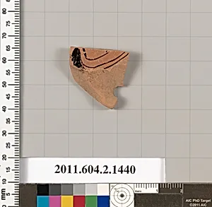 Terracotta fragment of a skyphos (deep drinking cup) by Unknown Artist