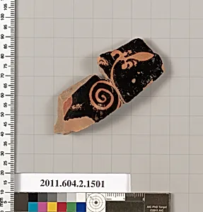 Terracotta fragment of a skyphos (deep drinking cup) by Unknown Artist