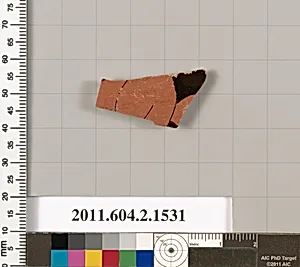 Terracotta fragment of a skyphos (deep drinking cup) by Unknown Artist