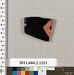 Terracotta fragment of a skyphos (deep drinking cup) by Unknown Artist