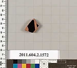 Terracotta fragment of a skyphos (deep drinking cup)