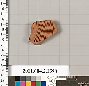 Terracotta fragment of a skyphos (deep drinking cup) by Unknown Artist