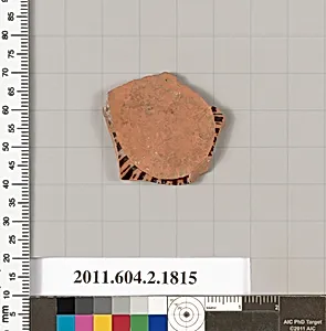 Terracotta fragment of a skyphos (deep drinking cup) by Unknown Artist
