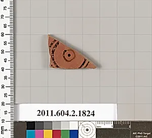 Terracotta fragment of a skyphos (deep drinking cup) by Unknown Artist