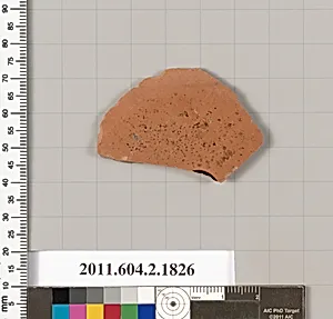Terracotta fragment of a skyphos (deep drinking cup) by Unknown Artist