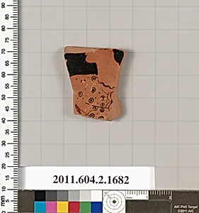 Terracotta fragment of a skyphos (deep drinking cup) by Unknown Artist
