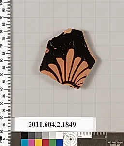 Terracotta fragment of a skyphos (deep drinking cup) by Unknown Artist