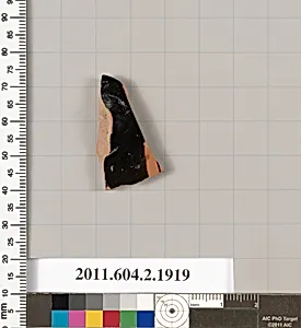 Terracotta fragment of a skyphos (deep drinking cup) by Unknown Artist