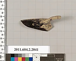 Terracotta fragment of a skyphos (deep drinking cup)