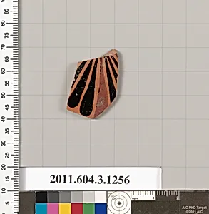 Terracotta fragment of a skyphos (deep drinking cup) by Unknown Artist