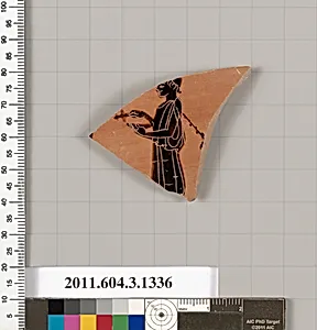 Terracotta fragment of a skyphos (deep drinking cup) by Unknown Artist