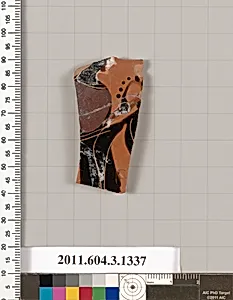 Terracotta fragment of a skyphos (deep drinking cup) by Unknown Artist