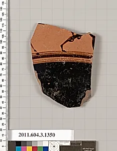 Terracotta fragment of a skyphos (deep drinking cup) by Unknown Artist
