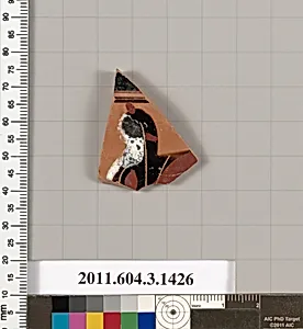 Terracotta fragment of a skyphos (deep drinking cup) by Unknown Artist