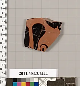 Terracotta fragment of a skyphos (deep drinking cup) by Unknown Artist