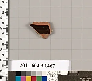Terracotta fragment of a skyphos (deep drinking cup) by Unknown Artist