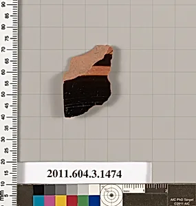 Terracotta fragment of a skyphos (deep drinking cup) by Unknown Artist