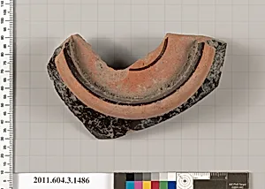 Terracotta fragment of a skyphos (deep drinking cup) by Unknown Artist